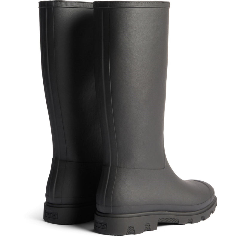 Hunter Downpour Tall Insulated Boot Rubber Men's Black Wellington Boots