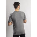 Caterpillar Trademark Logo Cotton Men's Grey T-Shirt