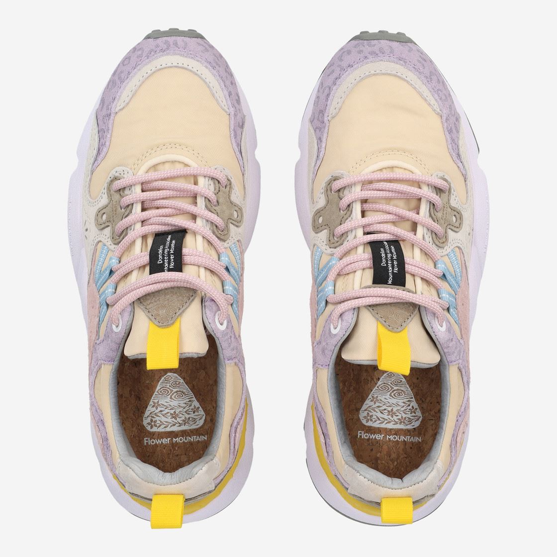 Flower Mountain Yamano 3 Women's Lilac/Blush/Cream Sneakers