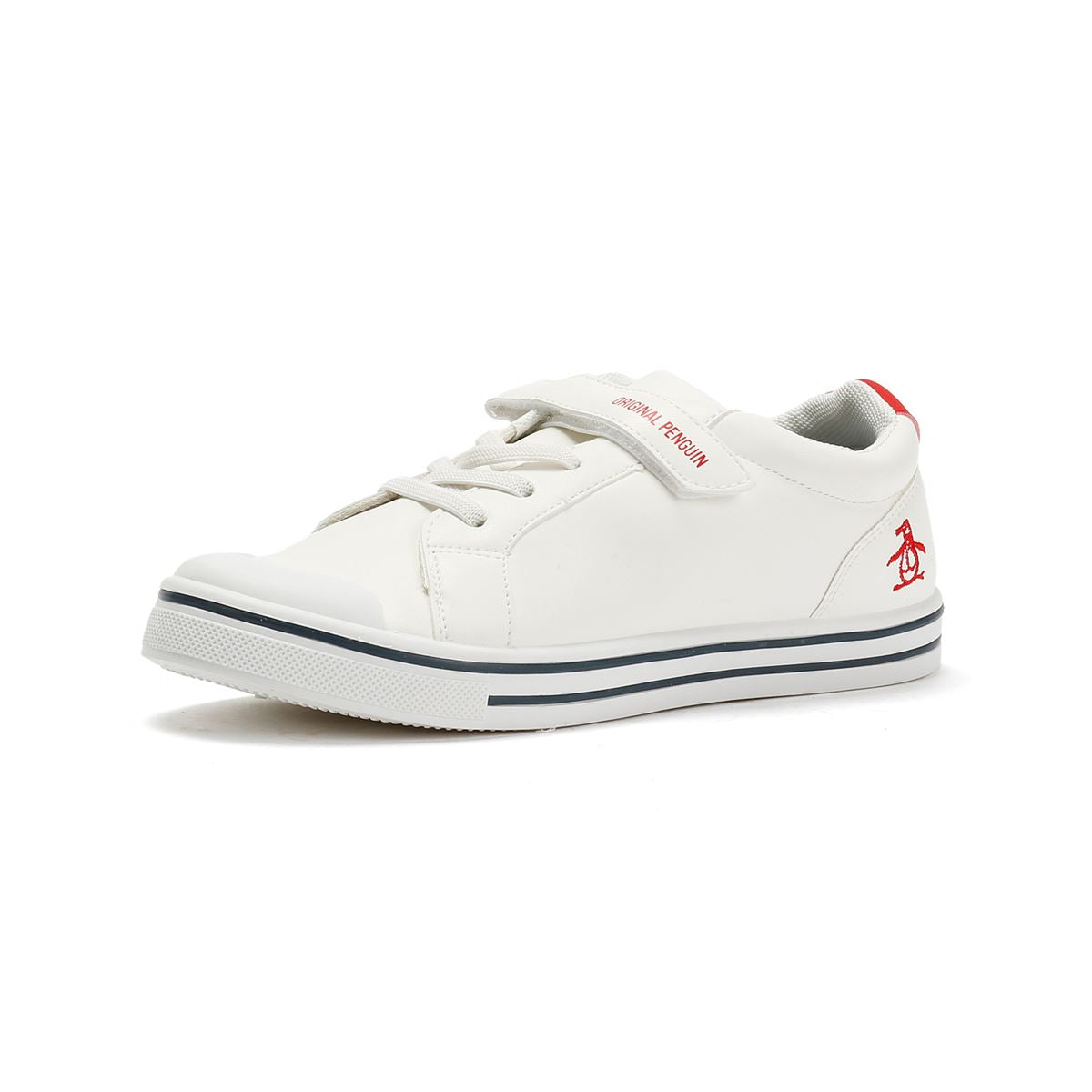 Penguin Junior Rainbow White Sneakers