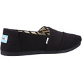 TOMS Alpargata 100% Cotton Women's Black Espadrilles