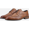 Hush Puppies Dustin Brogue Leather Men's Tan Brogues Shoes