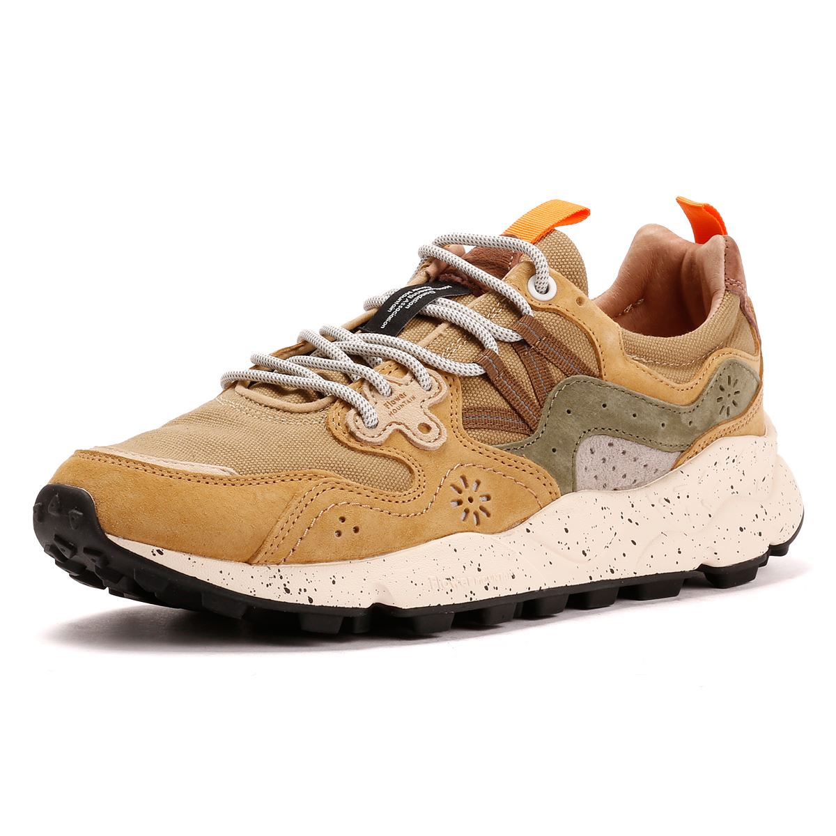 Flower Mountain Yamano 3 Men's Khaki/Green Sneakers