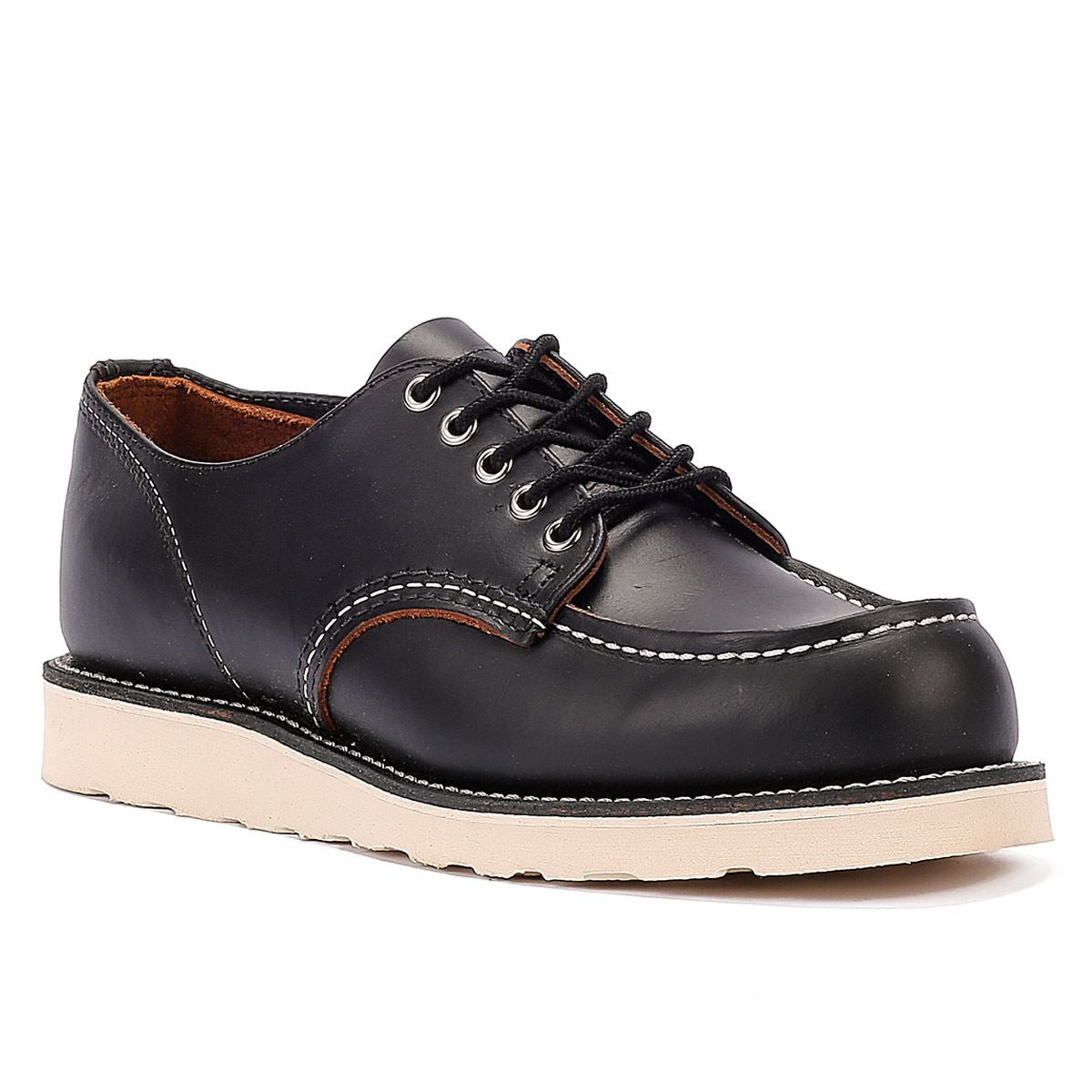 Red Wing Shop Moc Oxford 8090 Men's Black Prairie Shoes – Tower
