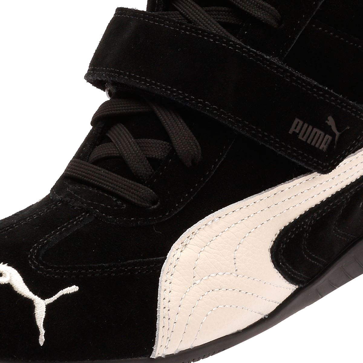 Puma Speedcat Wedge OG Suede Women's Black/White Sneakers