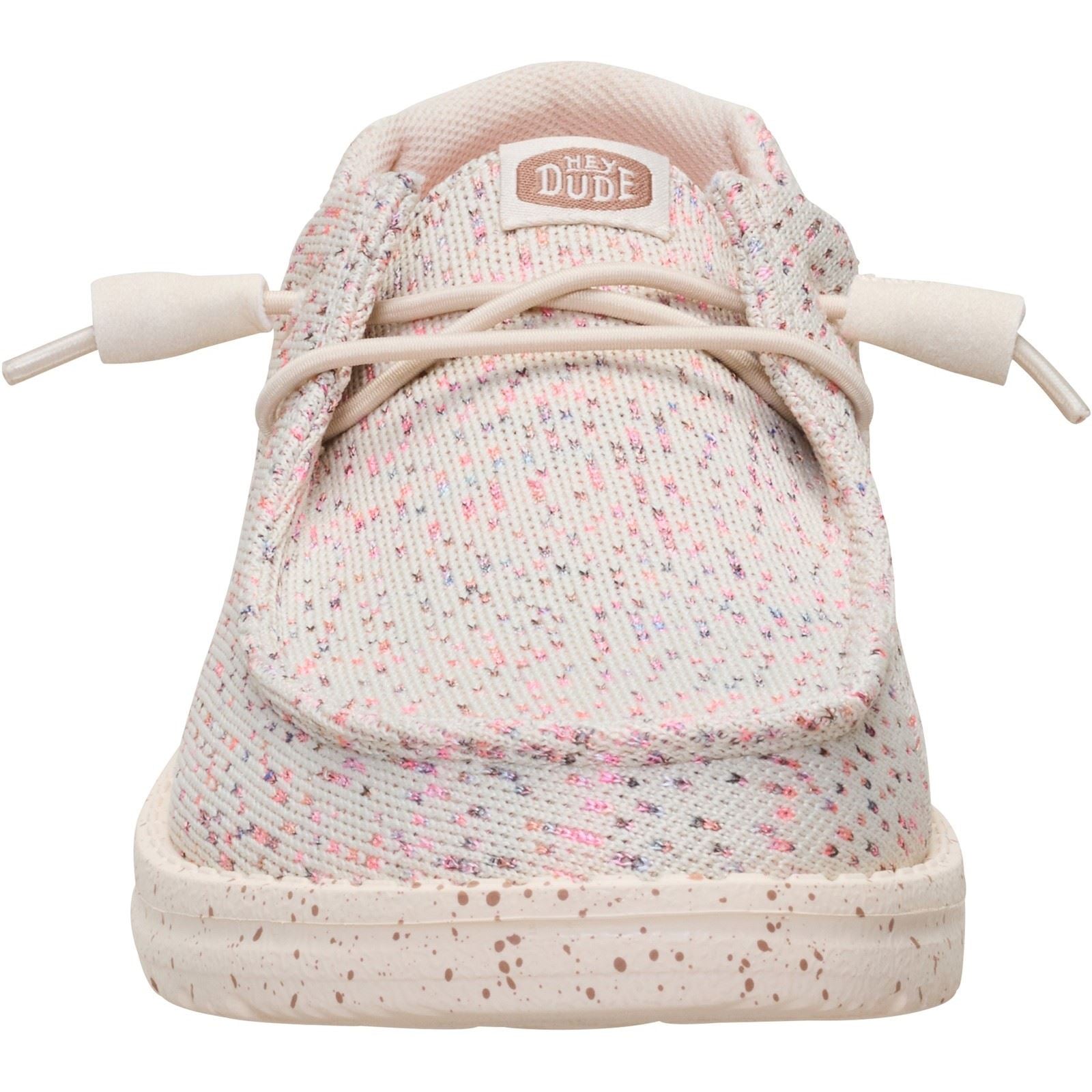 HEYDUDE Wendy Stretch Polyester Women's Taupe/Multi Loafers