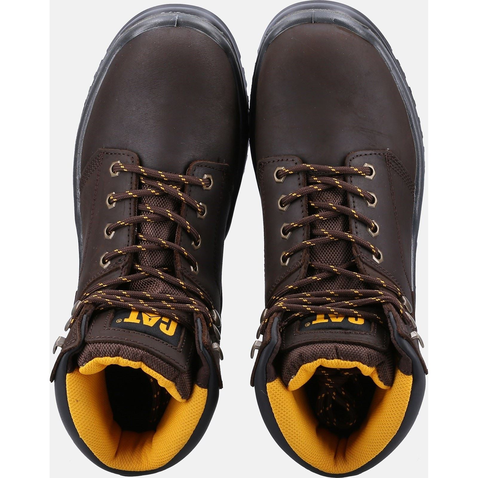 Caterpillar Striver Leather Brown Safety Boots