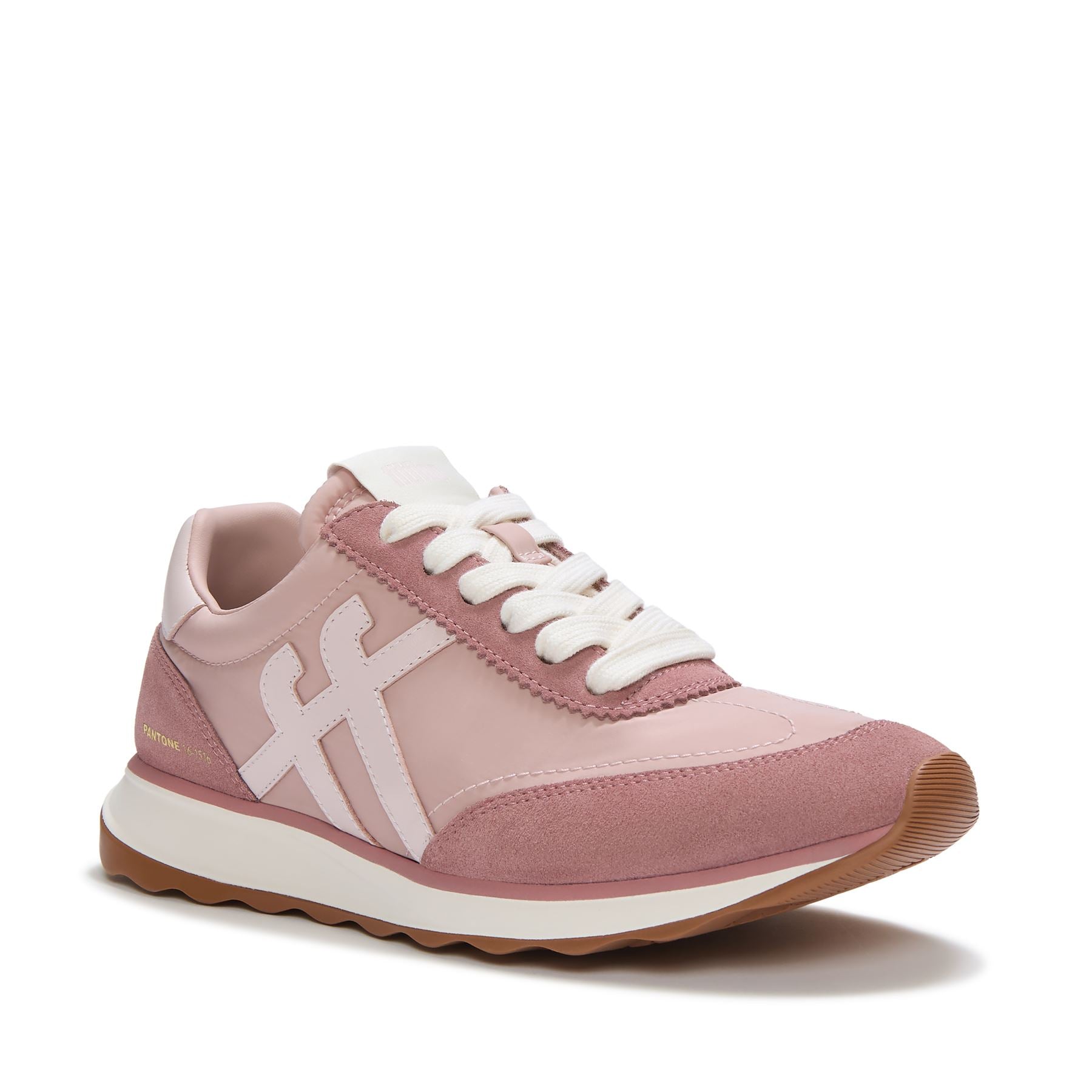 FitFlop X Pantone Retro-Q Suede Women's Rose Sneakers