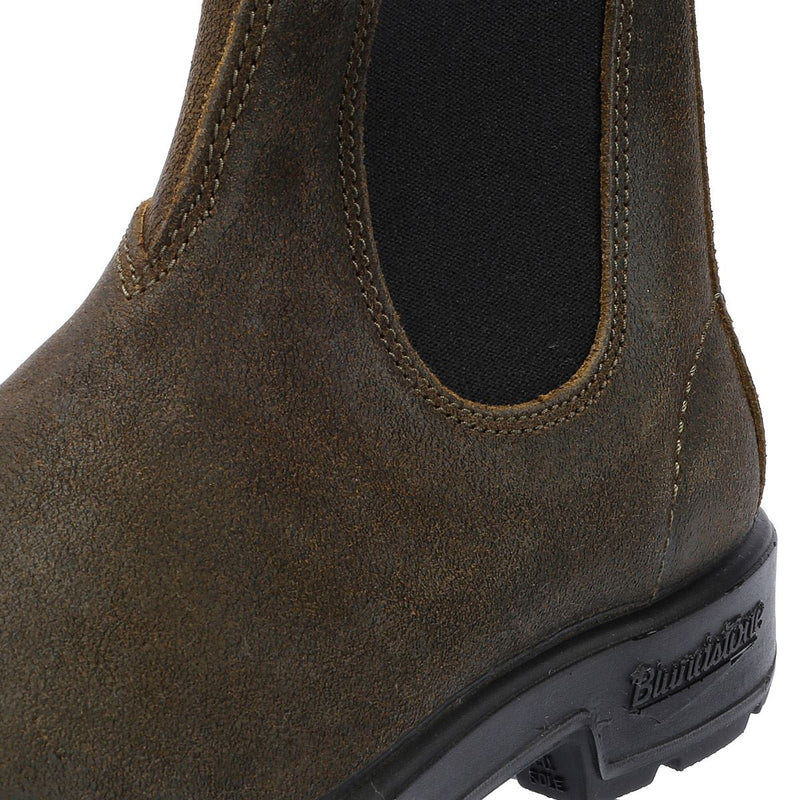 Blundstone Originals Suede Olive Boots