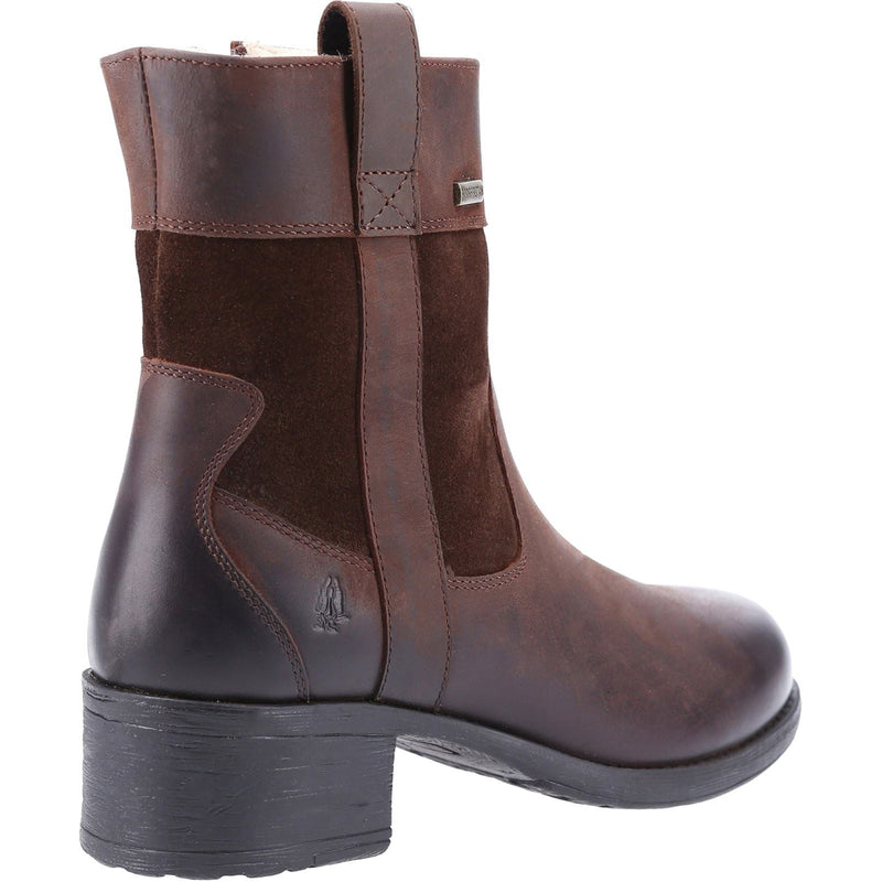 Hush Puppies Saskia Leather Women's Brown Boots