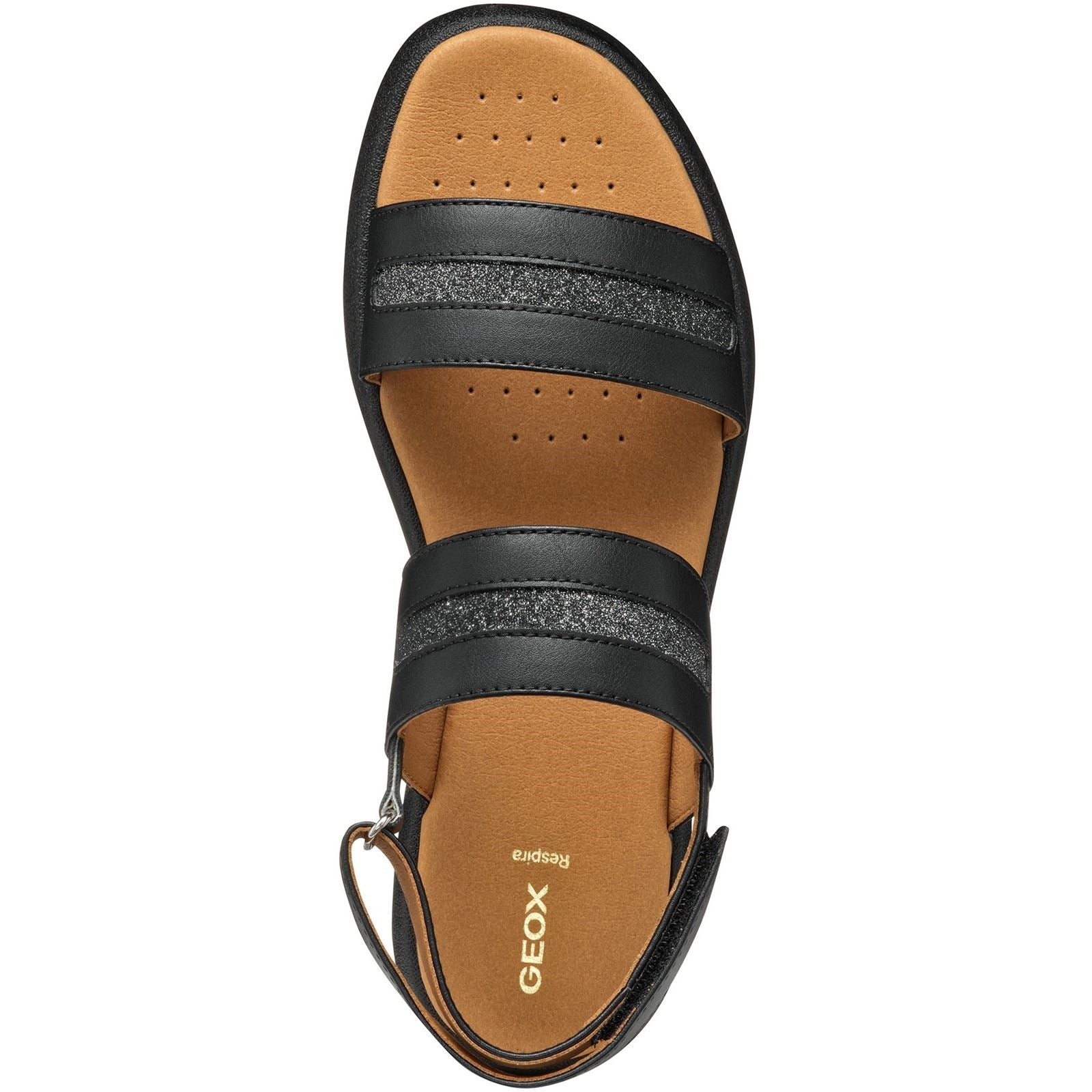Geox D CAMALEI Women's Black Sandals