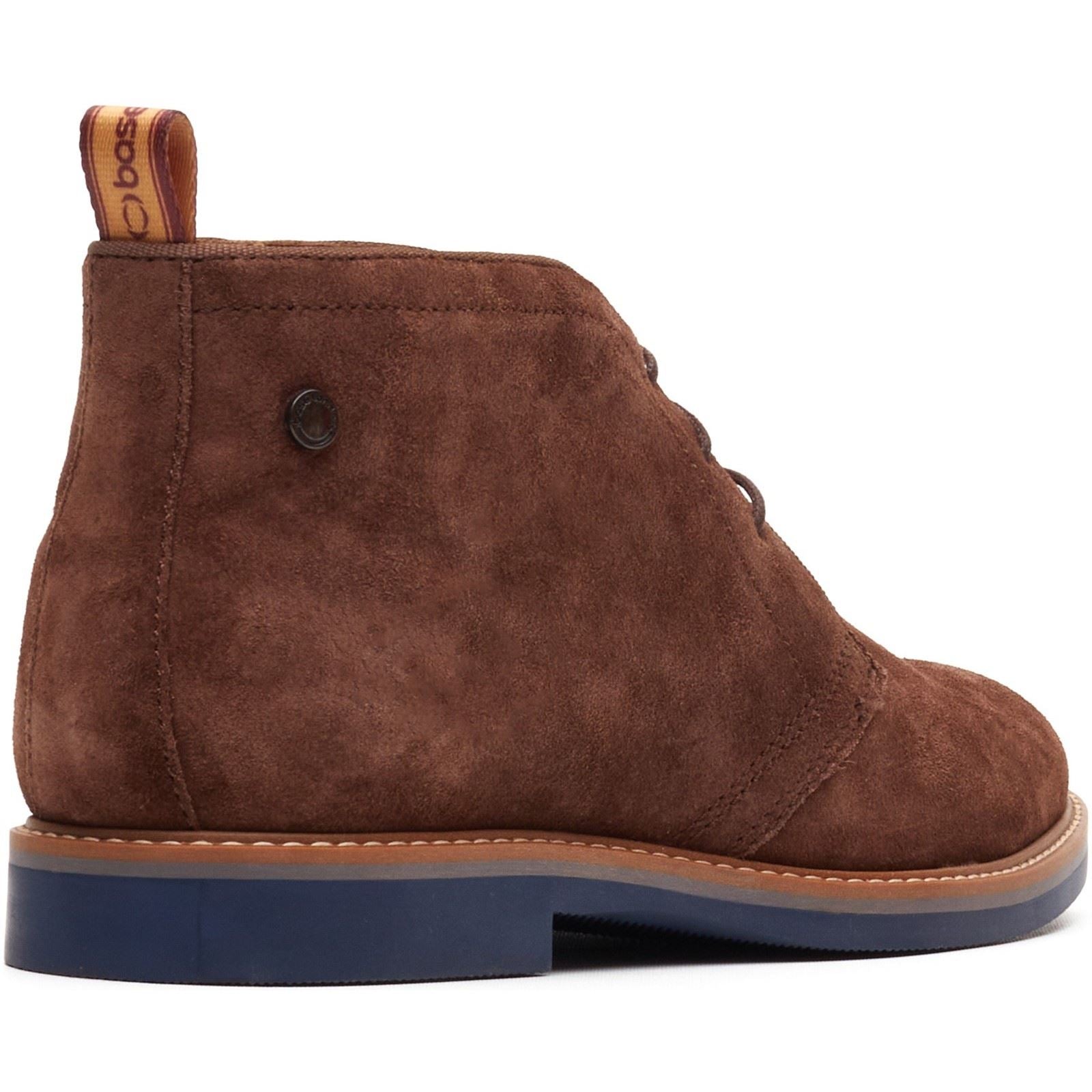 Base London Carlton Chukka Leather Men's Brown Boots