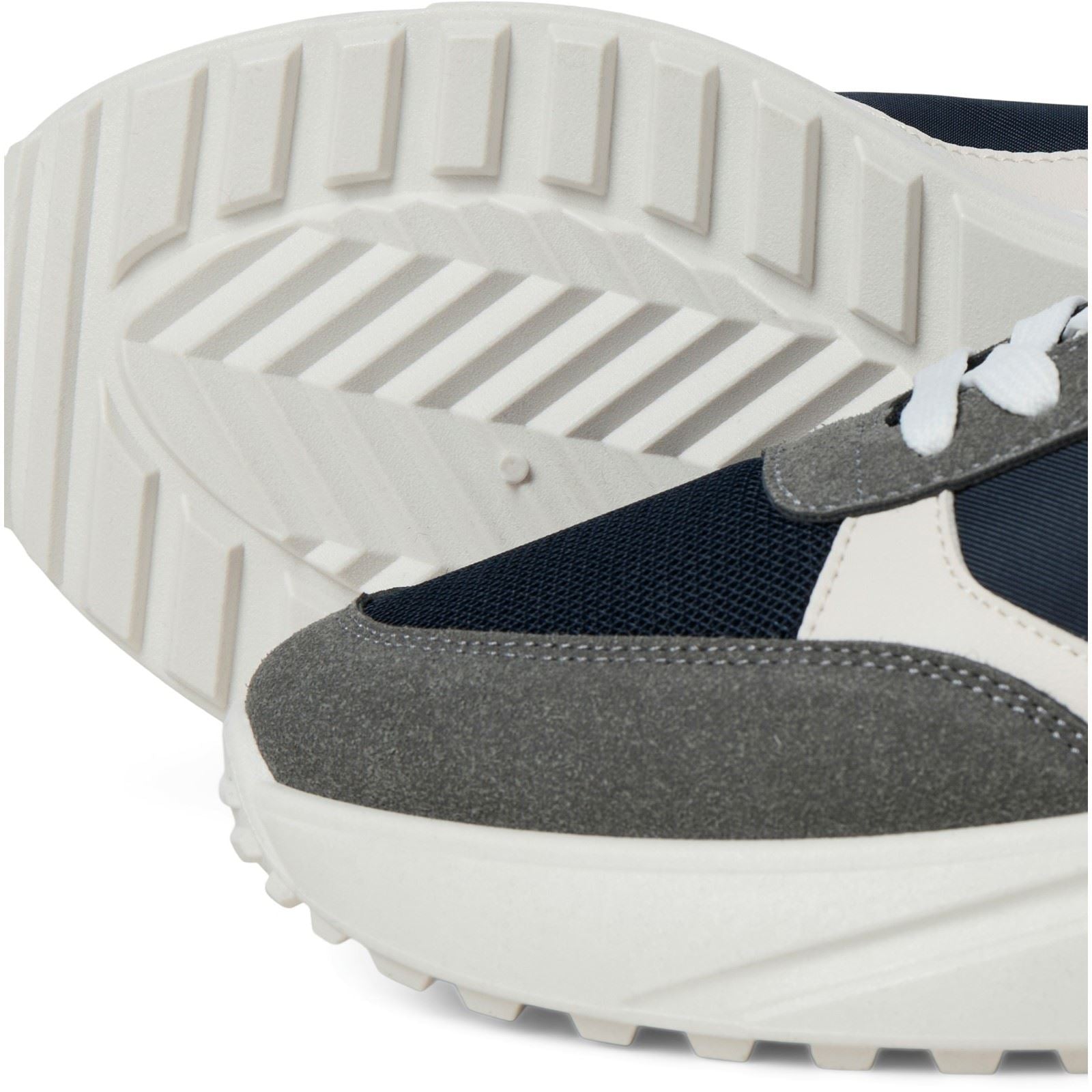 Jack & Jones Aspire Runner Synthetic Men's Castlerock/Navy Blazer Sneakers