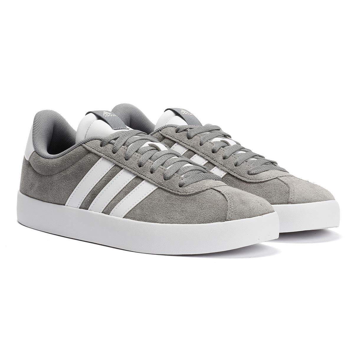 Adidas VL Court 3.0 Leather Men's Gray/White Sneakers