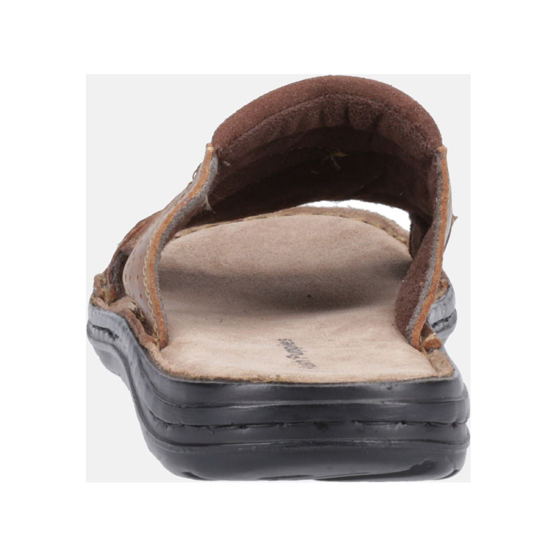 Hush Puppies Archer Leather Men's Tan Sandals