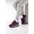Hi-Tec Jaguar Synthetic Women's Italian Plum/Festival Fuchsia Hiking Boots