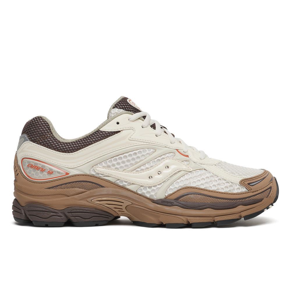 Saucony Progrid Omni 9 Matte Almond/Coca Sneakers