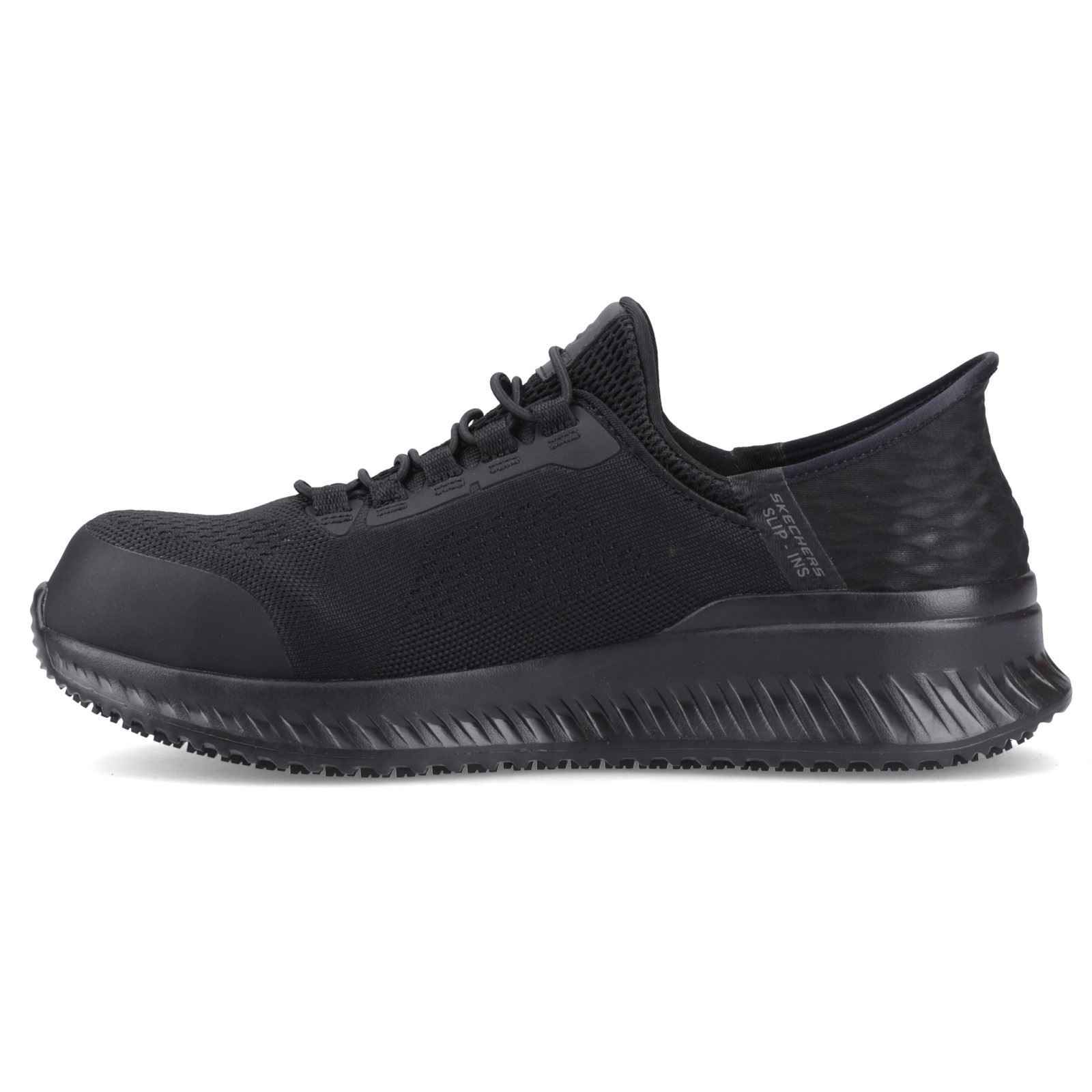 Skechers Workwear Tilido Fletchit CT Textile Men's Black Safety Sneakers