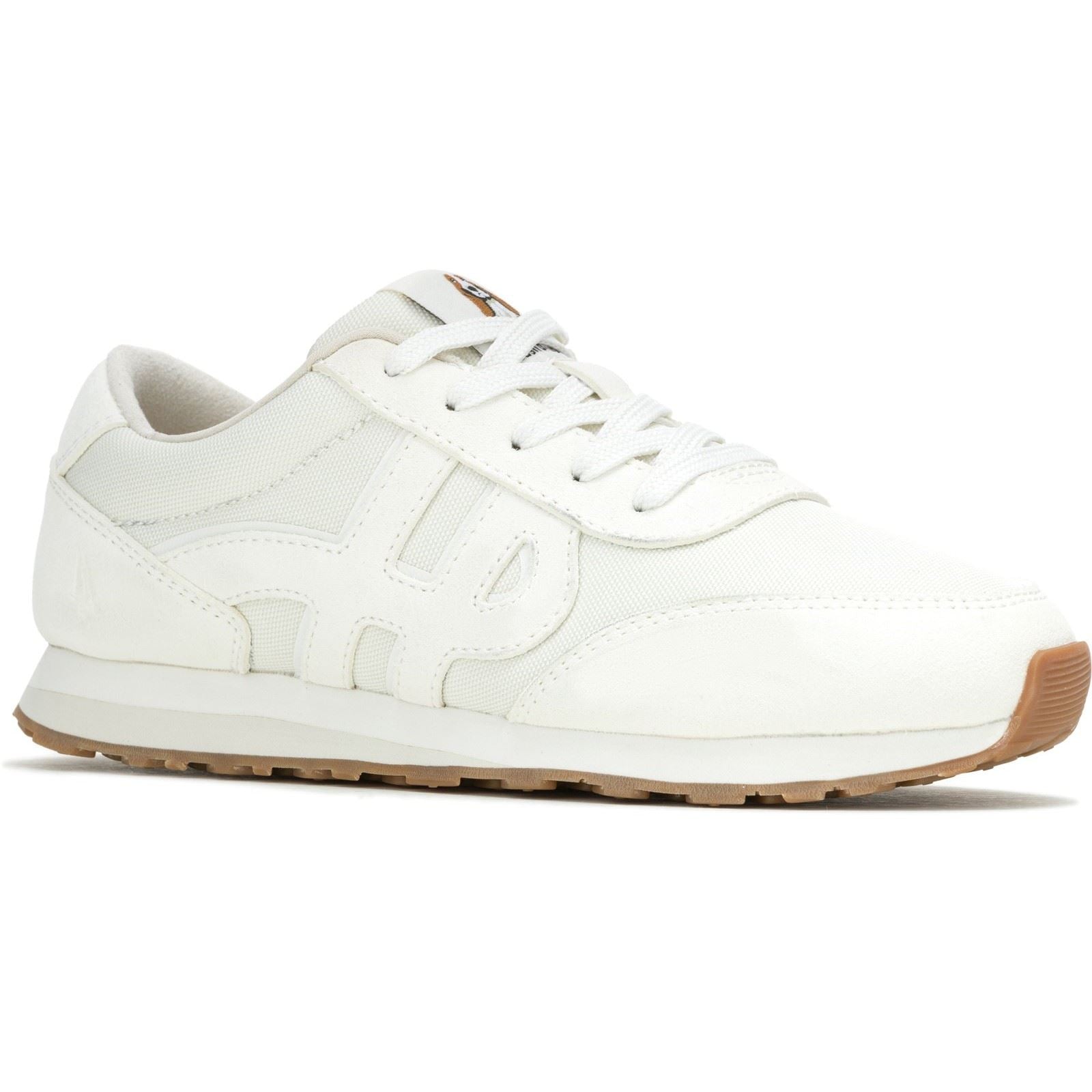 Hush Puppies Seventy8 Leather Women's Cream Sneakers