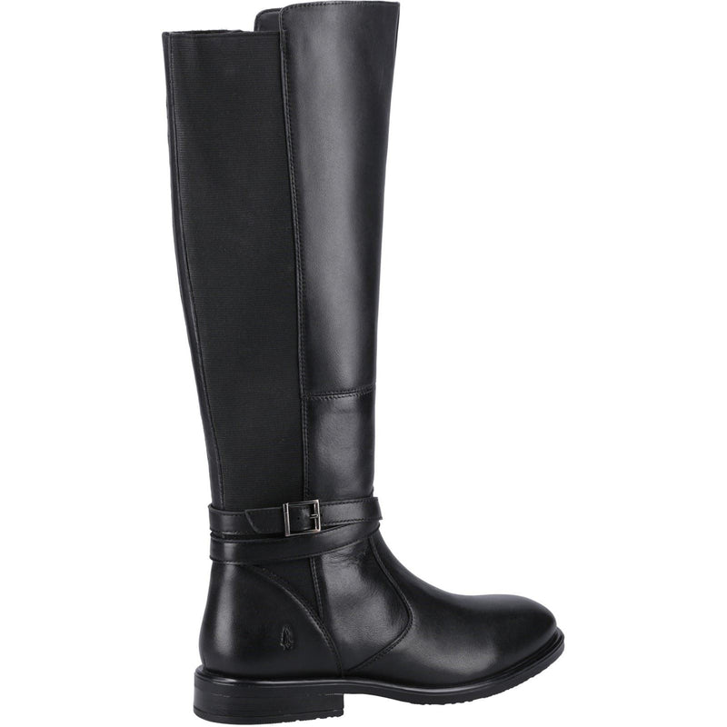 Hush Puppies Victoria Leather Women's Black Boots