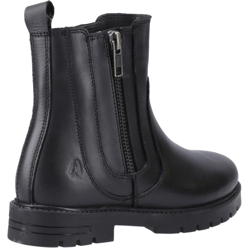 Hush Puppies Liana Leather Girls's Black Boots