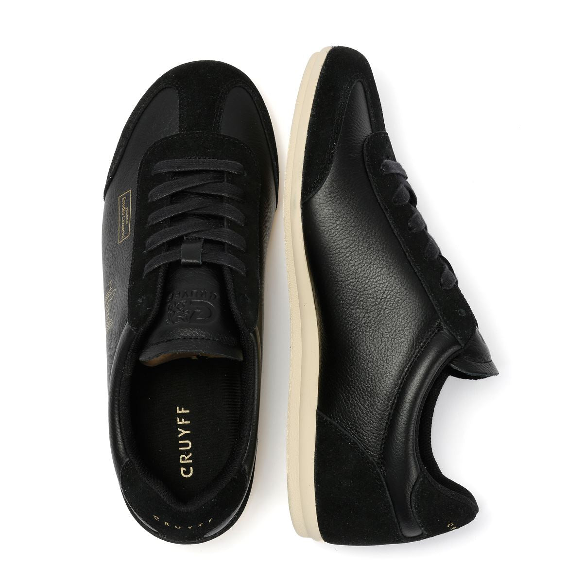 Cruyff Recoupa Leather Men's Black Sneakers