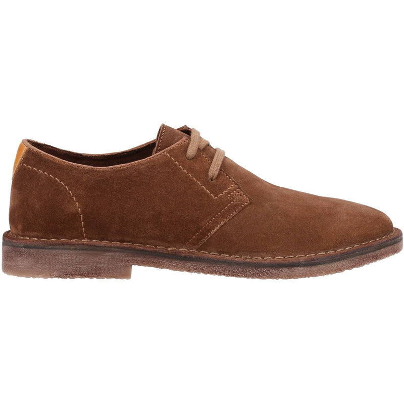 Hush Puppies Scout Suede Men's Tan Lace-Up Shoes