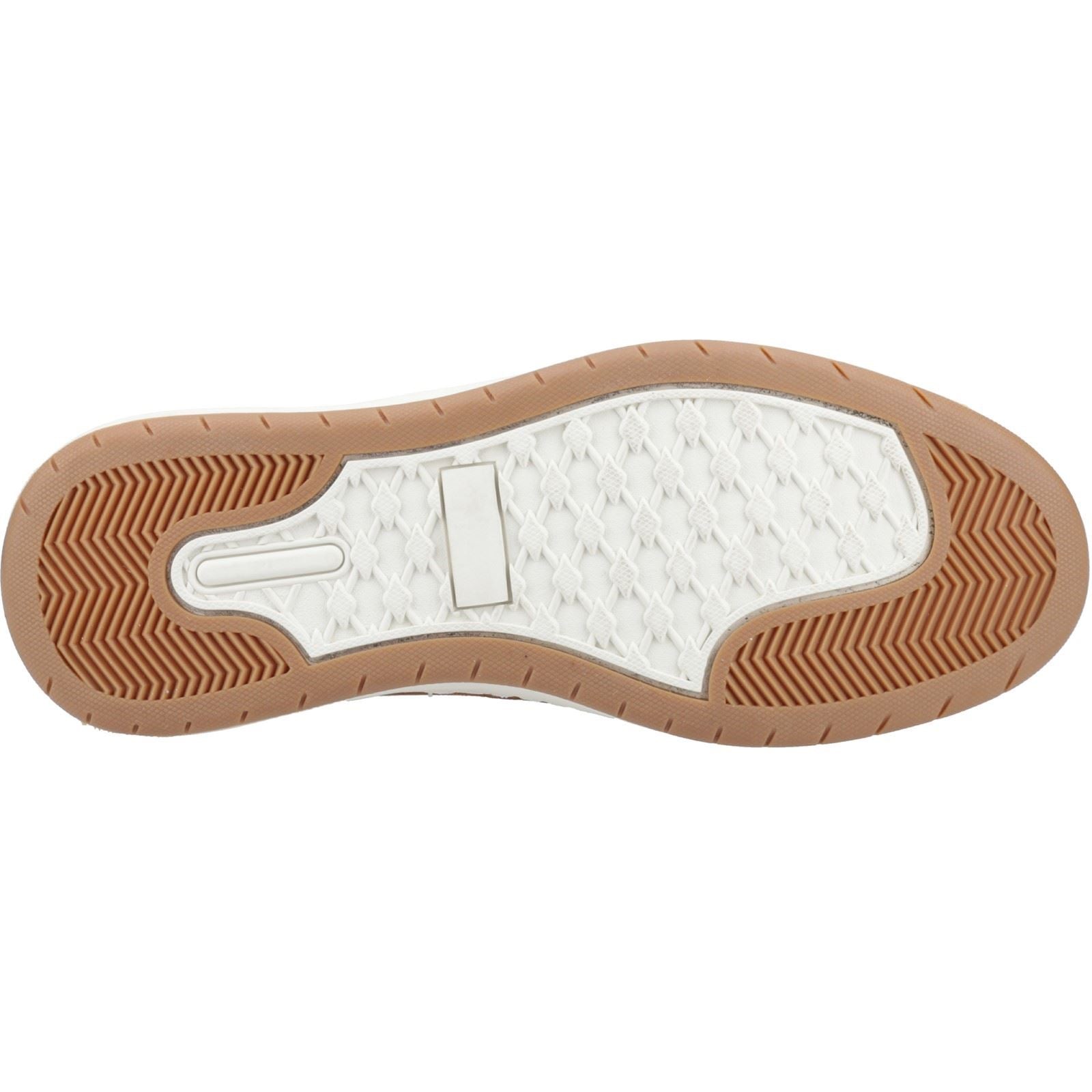 Hush Puppies Bowen Leather Men's Tan Lace-Up Shoes
