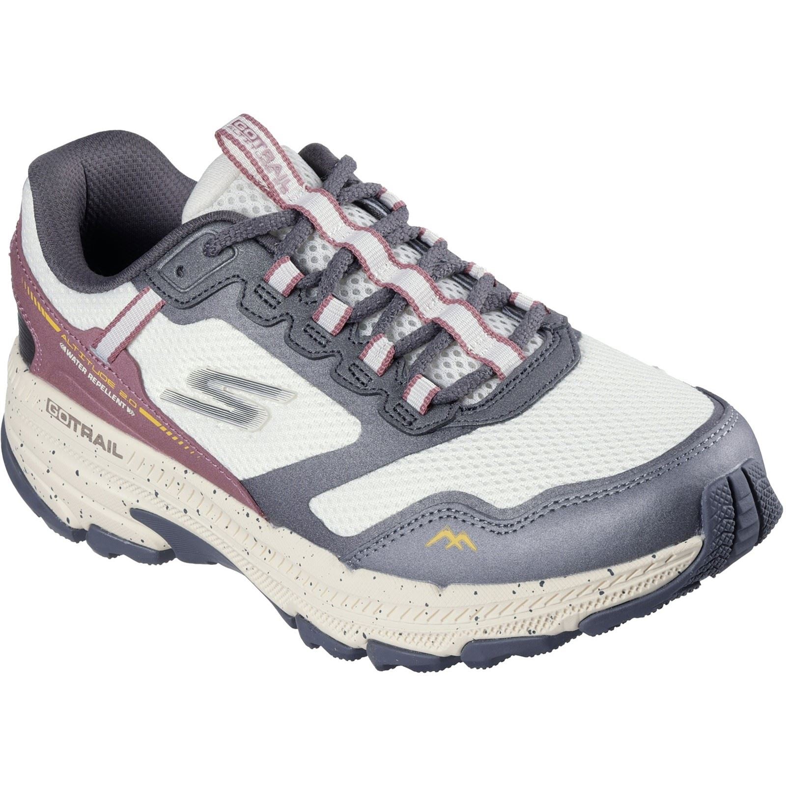 Skechers GO RUN Trail Altitude 2.0 Ravine Leather Women's Natural Sneakers