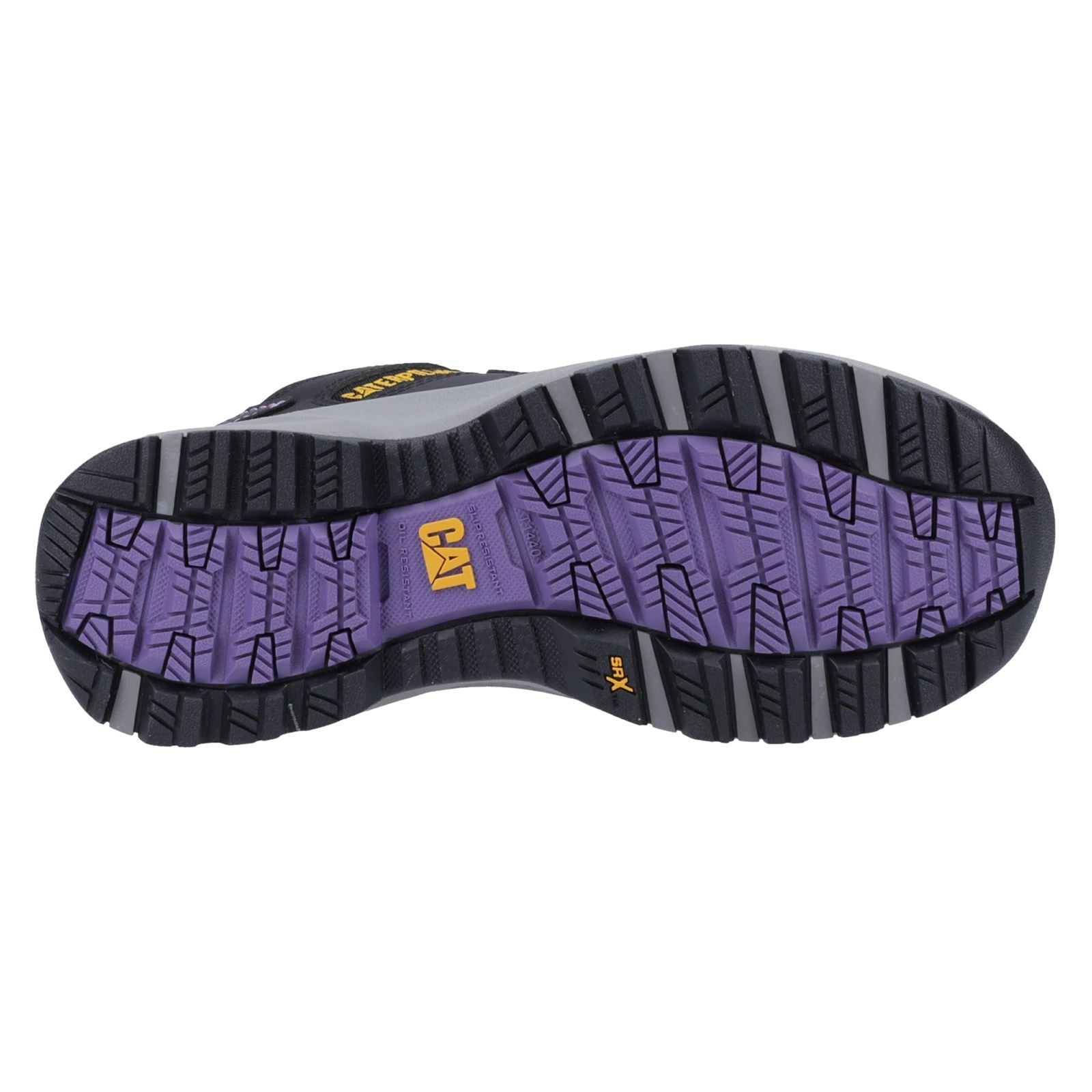 Caterpillar Elmore PVC Black/Lilac Safety Sneakers