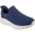 Skechers BOBS Sport B Flex Resilient Textile Men's Navy Sneakers