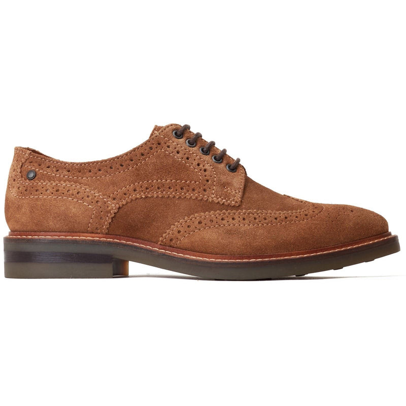 Base London Hatfield Leather Men's Ginger Brogues Shoes