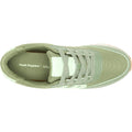 Hush Puppies Seventy8 Leather Women's Olive Sneakers