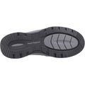 Hush Puppies Jasper Leather Men's Grey Nubuck Moccasins Shoes
