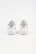 Karl Lagerfeld Kapri Konstellation Leather Women's White/Silver Sneakers