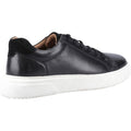 Hush Puppies Whelan Leather Men's Black Trainers