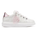 Karl Lagerfeld Kapri NFT Plexi Pendant Leather Women's White/Lilac Sneakers
