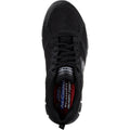 Skechers Workwear Telphin Sanphet Leather Men's Black Safety Trainers