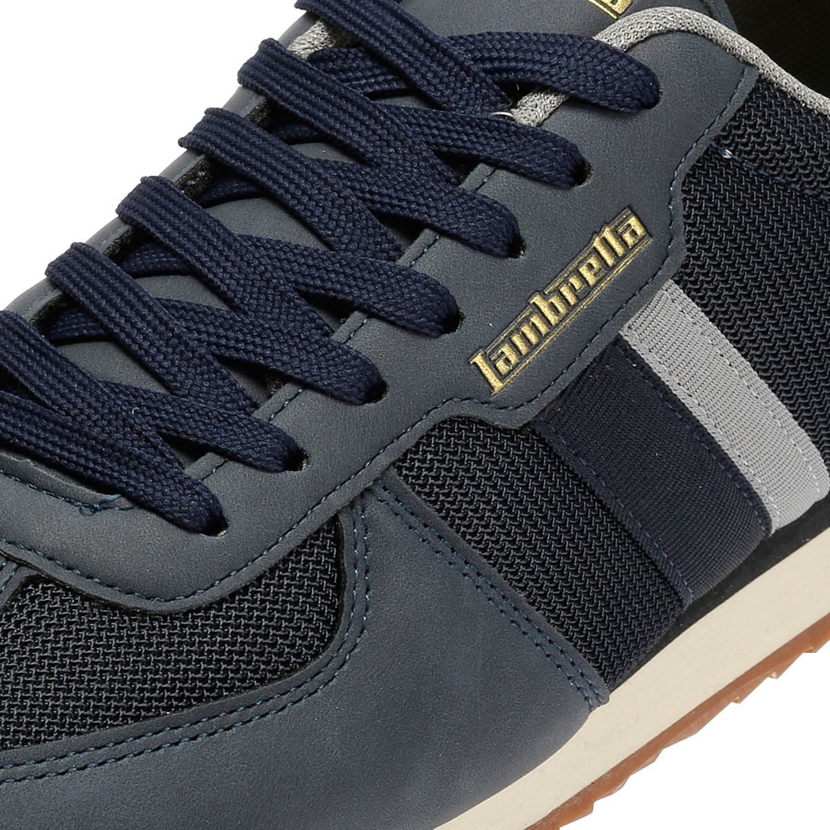 Lambretta Diego Men's Navy/Charcoal Sneakers