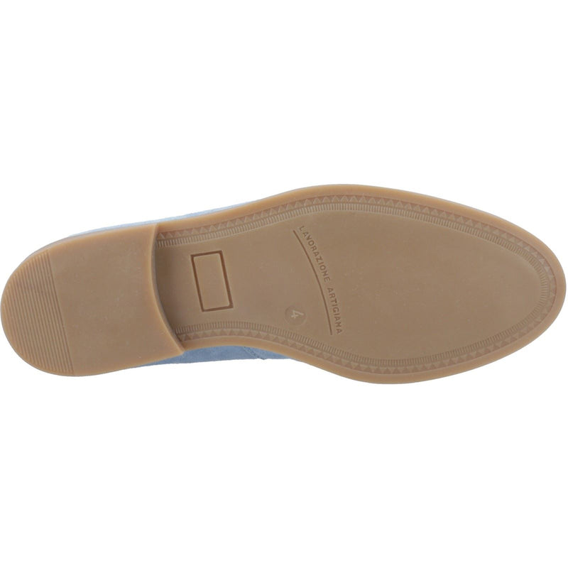 Hush Puppies Natasha Leather Women's Blue Loafers