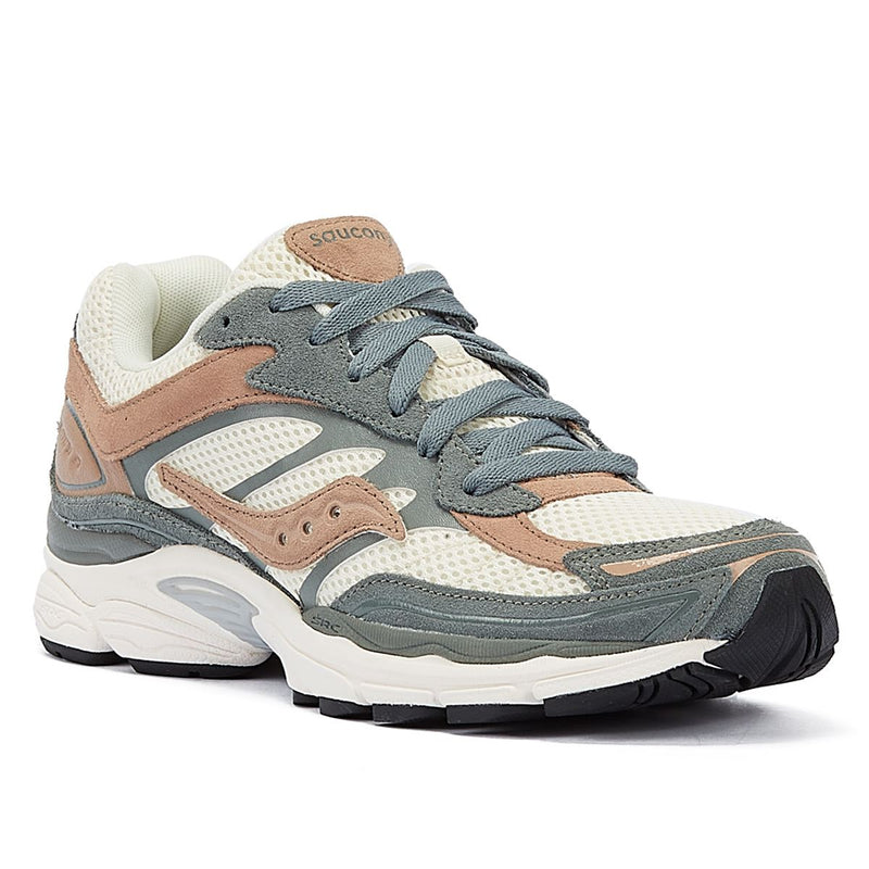 Saucony Progrid Omni 9 Premium Cream/Green Sneakers