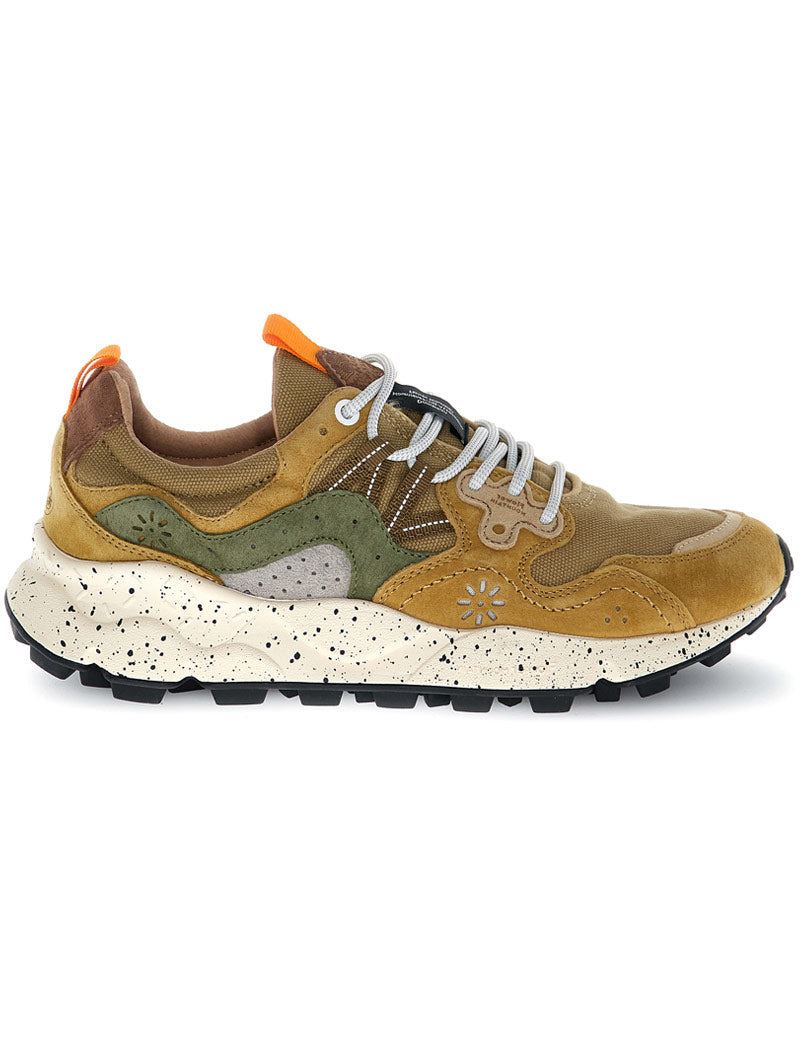 Flower Mountain Yamano 3 Men's Khaki/Green Sneakers