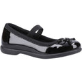 Hush Puppies Betty Patent Junior Leather Girls's Black Shoes