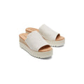 TOMS Diana Mule Nylon Women's Natural Wedges