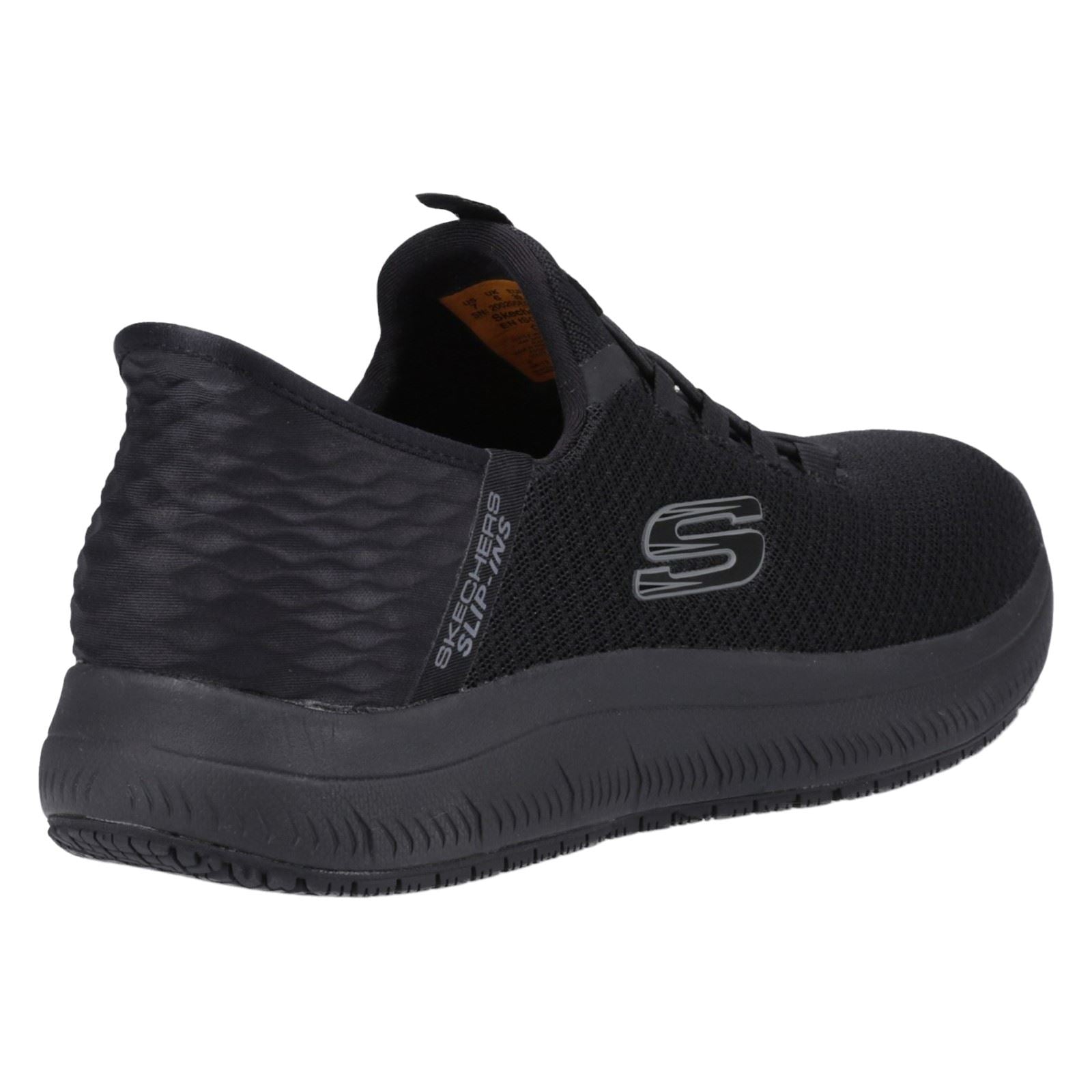 Skechers Workwear Summits - Colsin Textile Men's Black Safety Sneakers