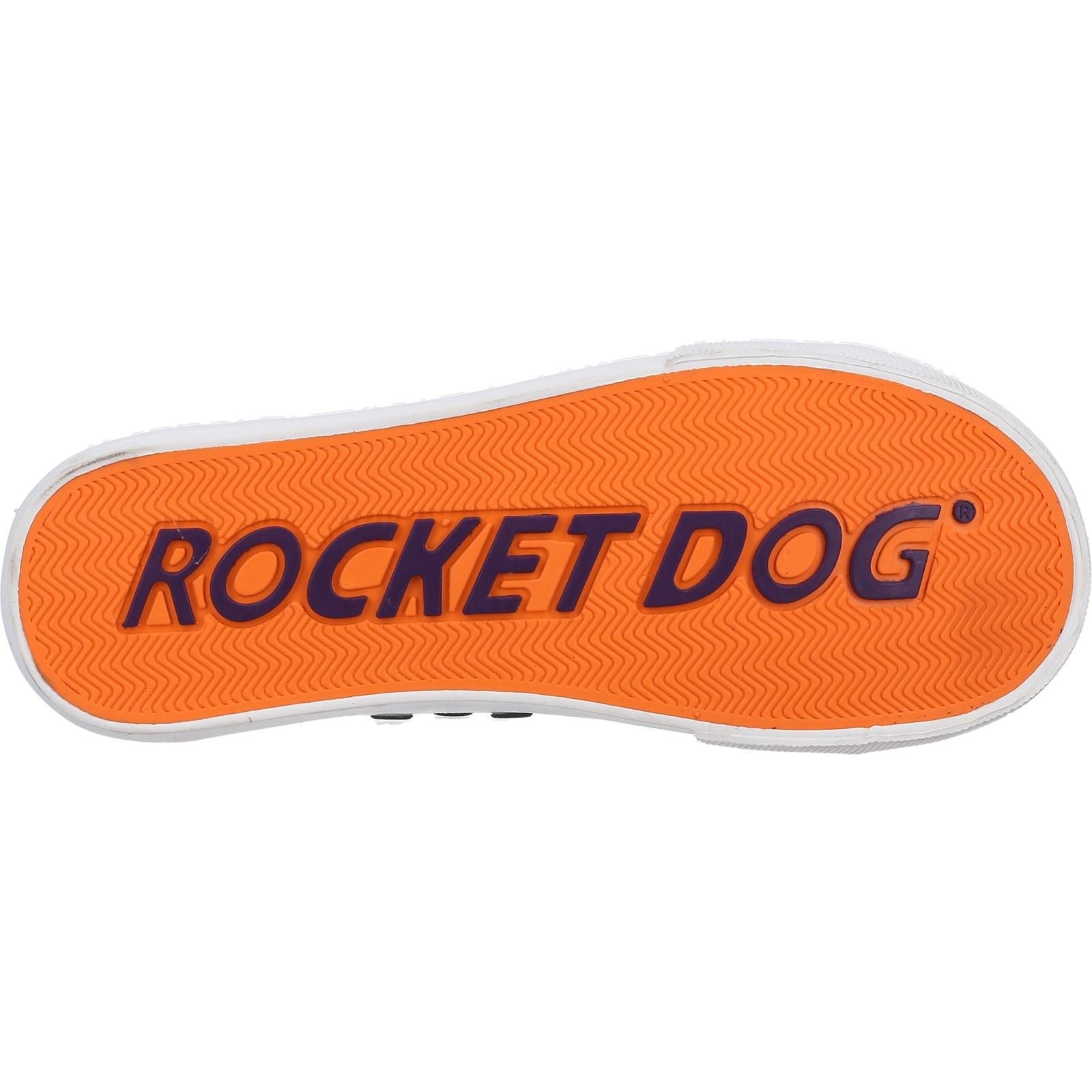 Rocket Dog Jazzin 12A Canvas Cotton Women's White Sneakers