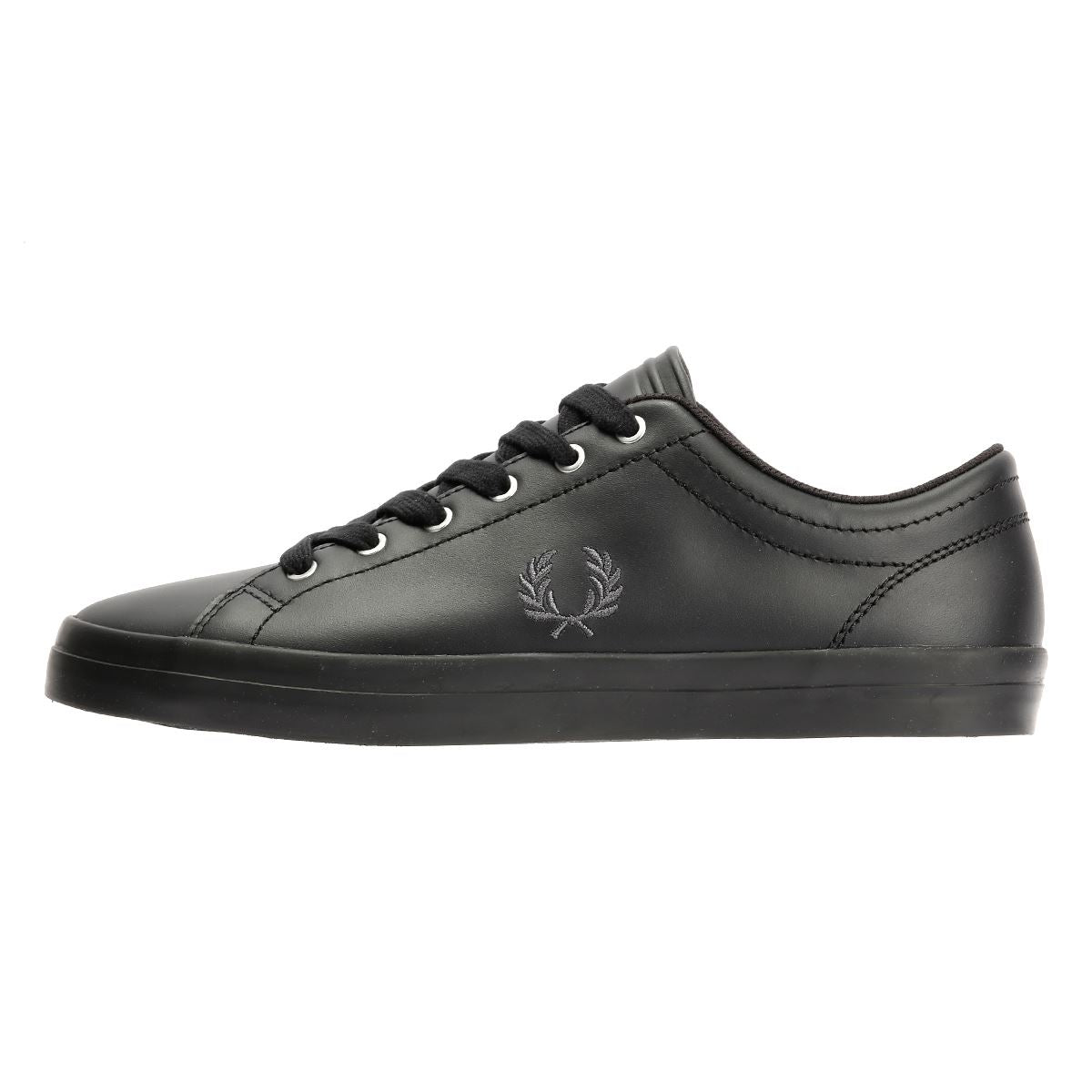 Fred Perry Baseline Leather Men's Black Sneakers