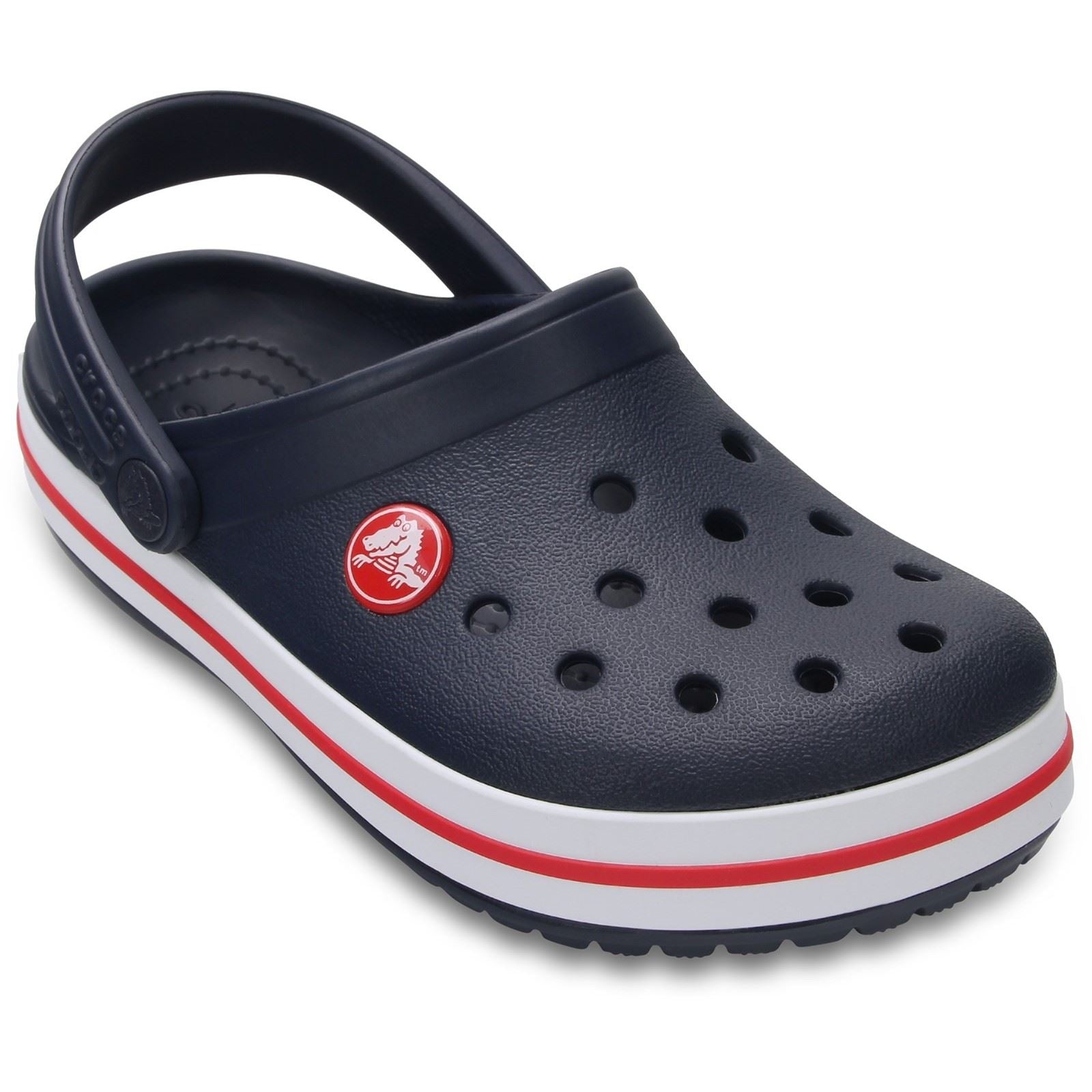 Crocs Crocband Synthetic Navy / Red Loafers