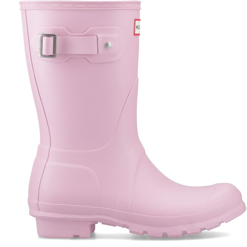 Hunter Original Short Rubber Women's Pink Nectar Wellington Boots