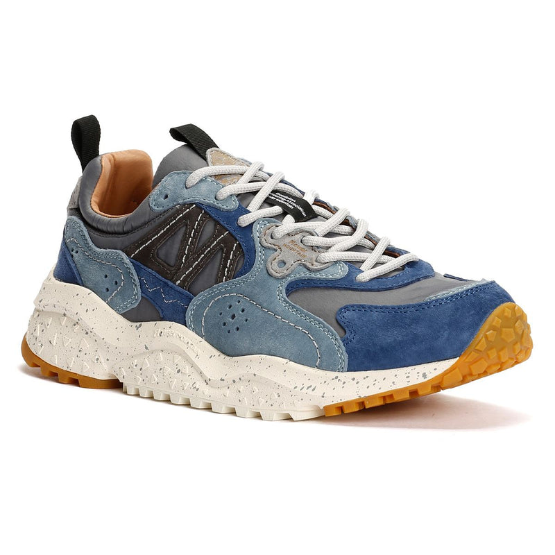 Flower Mountain Solin Men's Suede/Nylon Blue/Dark Blue Sneakers